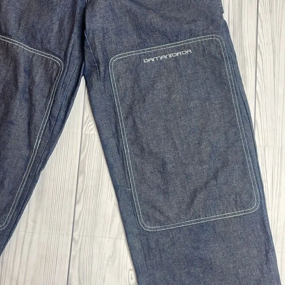 Damani Dada Y2K vintage baggy double knee jeans 30” waist
